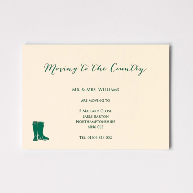 Moving to the Country Cards
